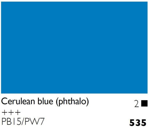 COBRA OILS COBRA 535 Cerulean Blue Phthalo Cobra Oils 40ml