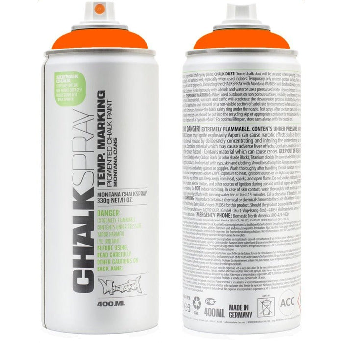 MONTANA MONTANA CH2010 Montana Cans Chalk Spray Orange 400ml