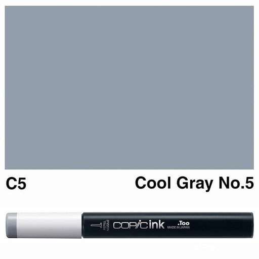 COPIC INKS COPIC Copic Ink C5-Cool Gray No.5