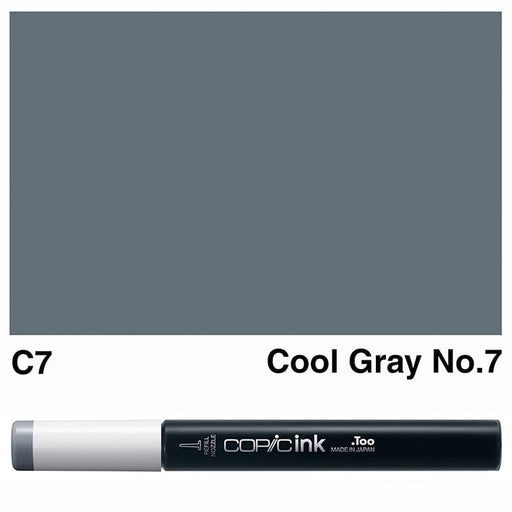 COPIC INKS COPIC Copic Ink C7-Cool Gray No.7