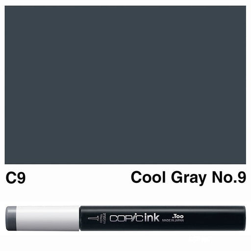 COPIC INKS COPIC Copic Ink C9-Cool Gray No.9
