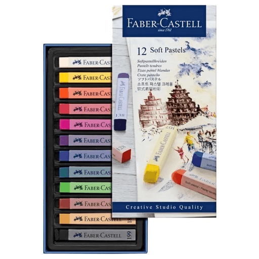 FABER-CASTELL FABER-CASTELL Faber Castell Soft Pastels Set 12
