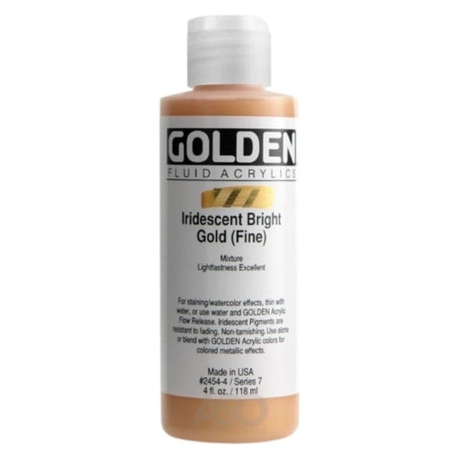 GOLDEN FLUID GOLDEN Golden Fluid Iridescent Bright Gold (fine)