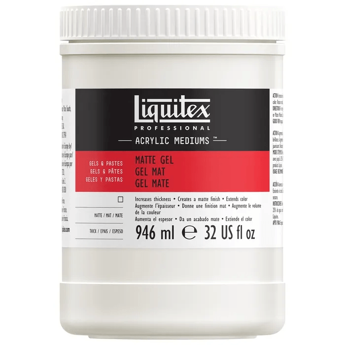 LIQUITEX MEDIUMS LIQUITEX 946ml Liquitex Matte Gel Medium