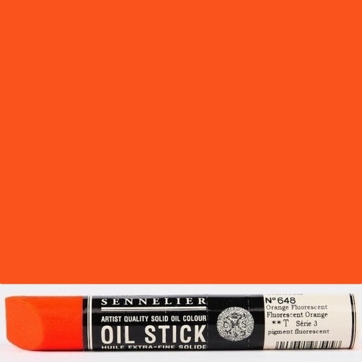 SENNELIER OIL STICKS SENNELIER Sennelier Oil Stick 38ml No.648 Neon Orange