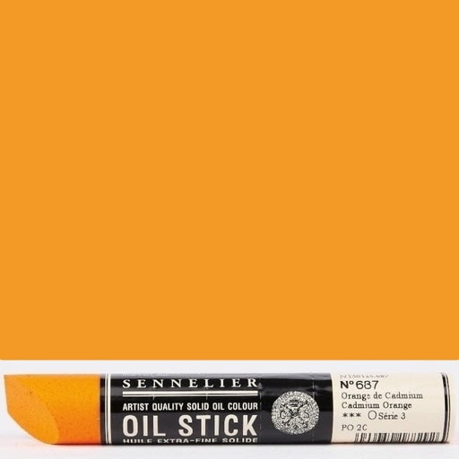 SENNELIER OIL STICKS SENNELIER Sennelier Oil Stick 38ml No.687 Cadmium Orange