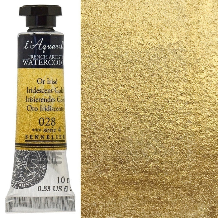 Sennelier Artist Watercolour 028 Iridescent Gold 10ml