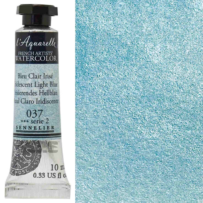 Sennelier Artist Watercolour 037 Iridescent Light Blue 10ml