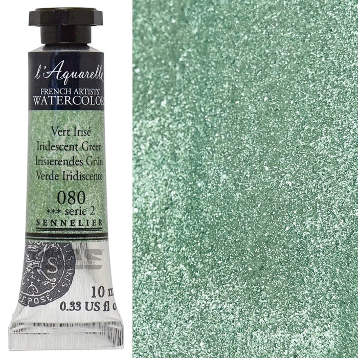 Sennelier Artist Watercolour 080 Iridescent Green 10ml