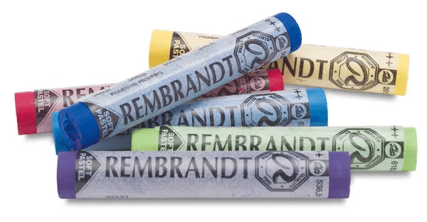 REMBRANDT SOFT PASTELS REMBRANDT 205.8 - Rem.Past.Lemon Yellow 8