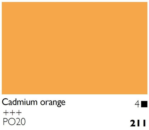 COBRA OILS COBRA 211 Cadmium Orange Cobra Oils 40ml