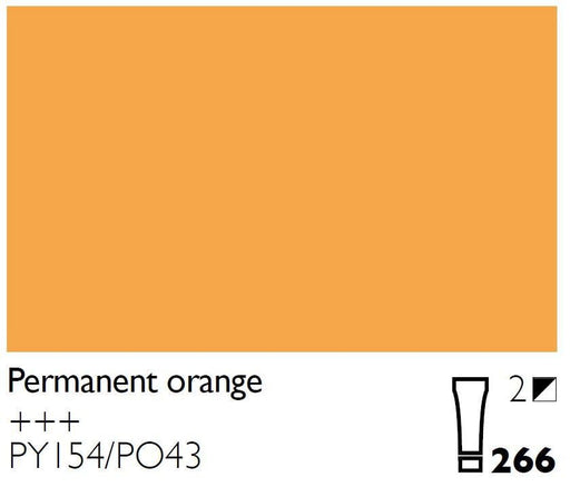 COBRA OILS COBRA 40ml 266 Permanent Orange Cobra Oils