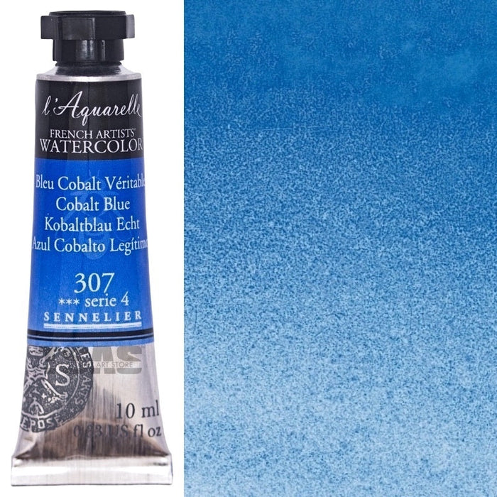 Sennelier Artist Watercolour 307 Cobalt Blue 10ml