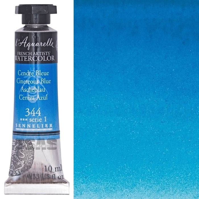 Sennelier Artist Watercolour 344 Cinereous Blue 10ml