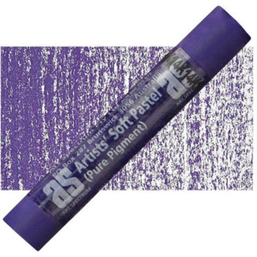 ART SPECTRUM SOFT PASTELS ART SPECTRUM 520N AS Soft Round Pastel Flinders Blue Violet N