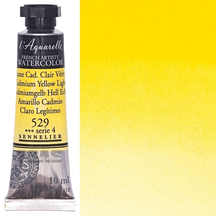 Sennelier Artist Watercolour 529 Cadmium Yellow Light 10ml