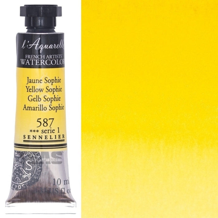 Sennelier Artist Watercolour 587 Yellow Sophie 10ml