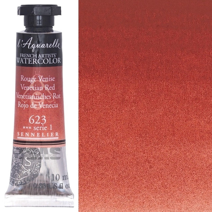 Sennelier Artist Watercolour 623 Venetian Red 10ml