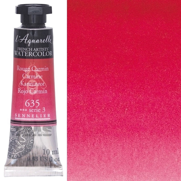 Sennelier Artist Watercolour 635 Carmine 10ml