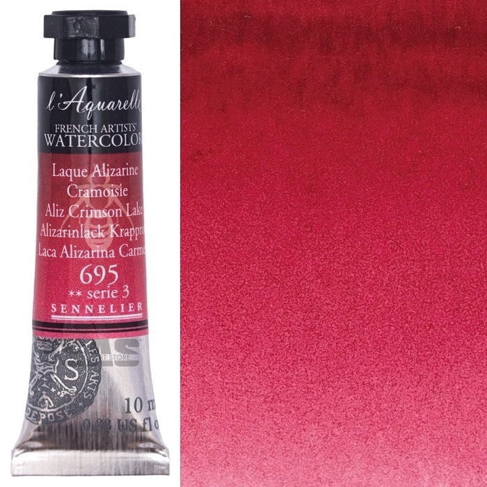 Sennelier Artist Watercolour 695 Alizarin Crimson Lake 10ml