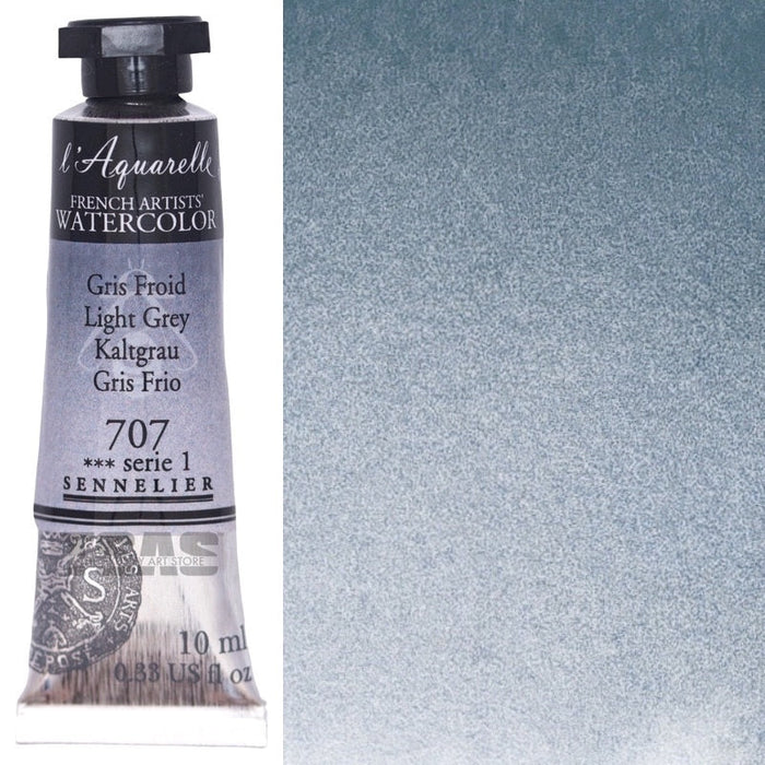 Sennelier Artist Watercolour 707 Light Grey 10ml