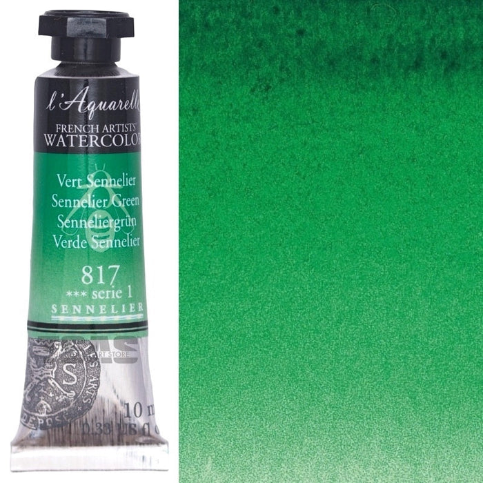 Sennelier Artist Watercolour 817 Sennelier Green 10ml