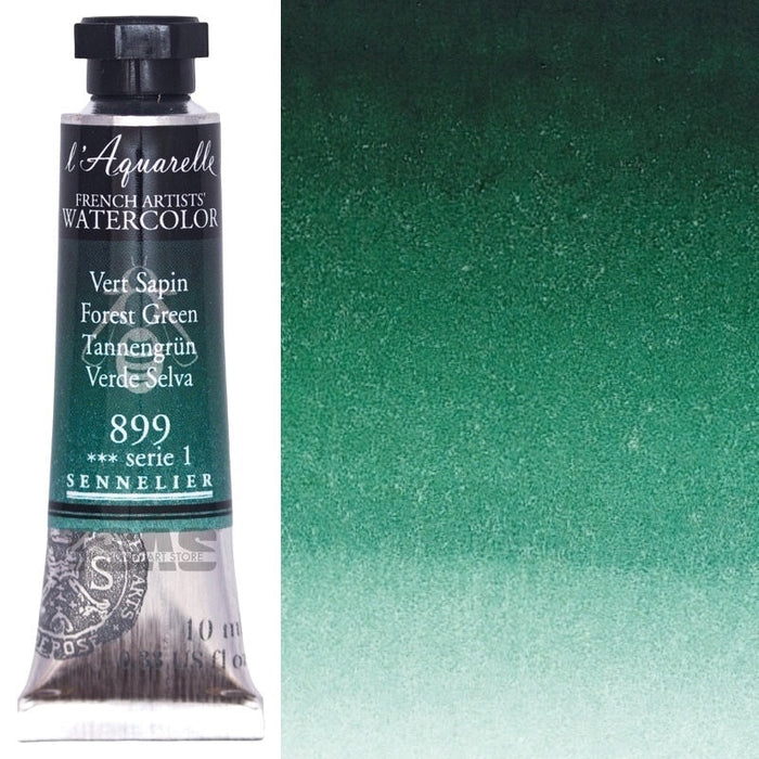 Sennelier Artist Watercolour 899 Forest Green 10ml