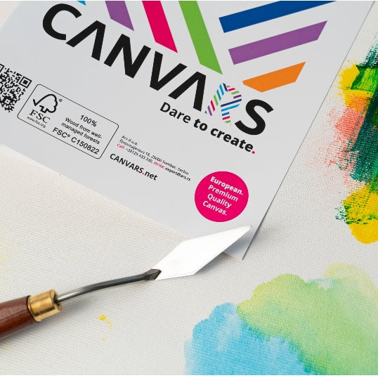 NEW Canvars Italian CYAN 22mm Depth Cotton