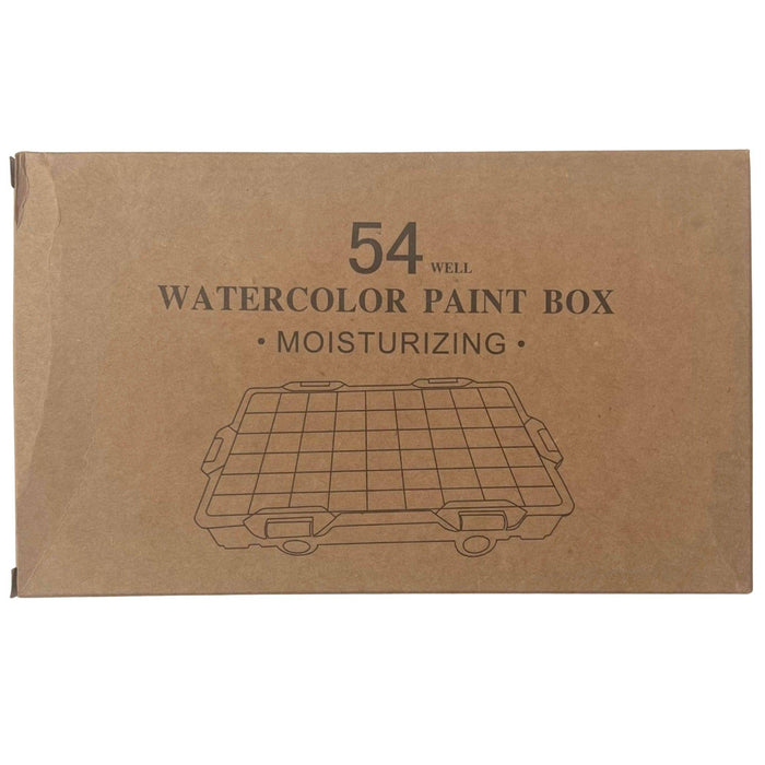 Artist Moisturising Watercolour Paint Box 54 Wells