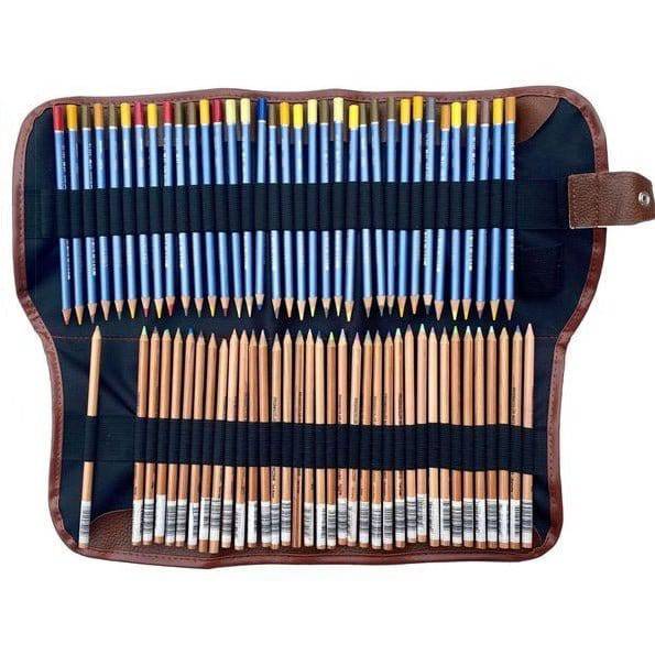 Artist Pencil Wrap Case Holds 72 pencils