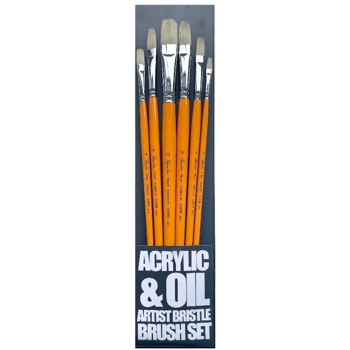 Alesandro 3100 Bristle Filbert Set 4