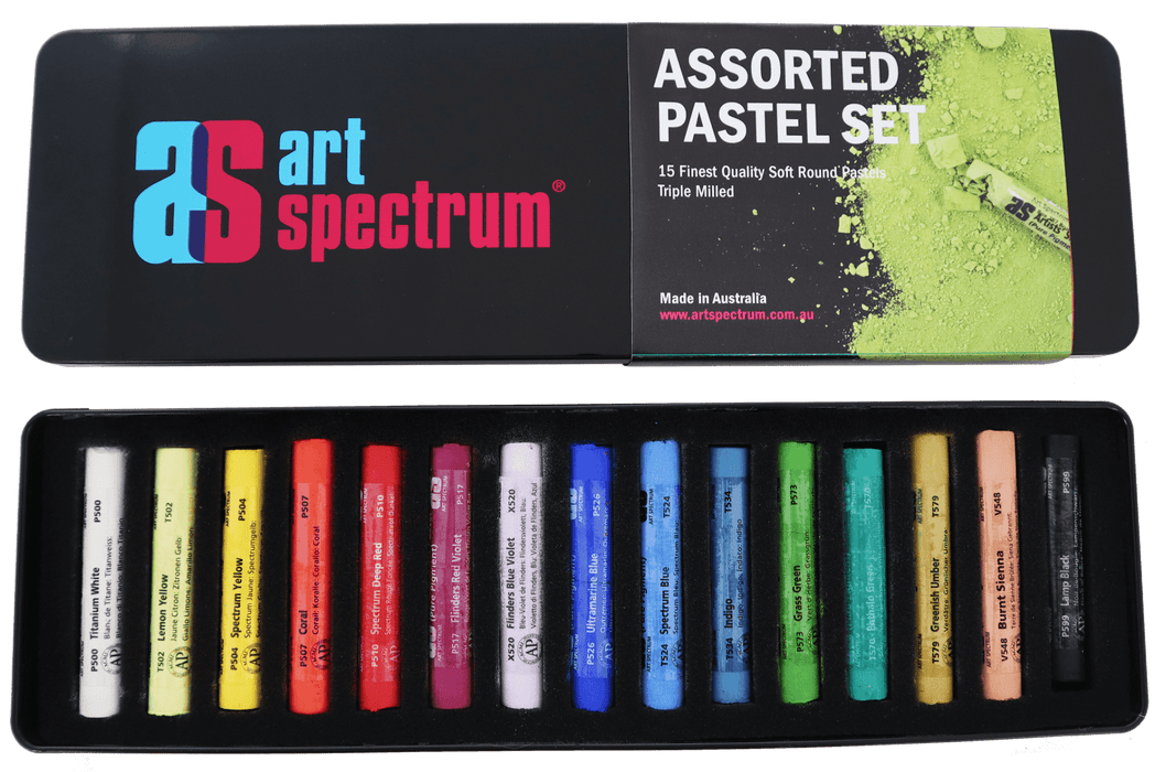 ART SPECTRUM SOFT PASTELS ART SPECTRUM Art Spectrum Soft Pastels 15 Set Assorted