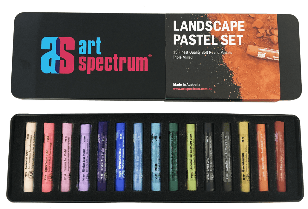 Art Spectrum Soft Pastels 15 Set Landscape