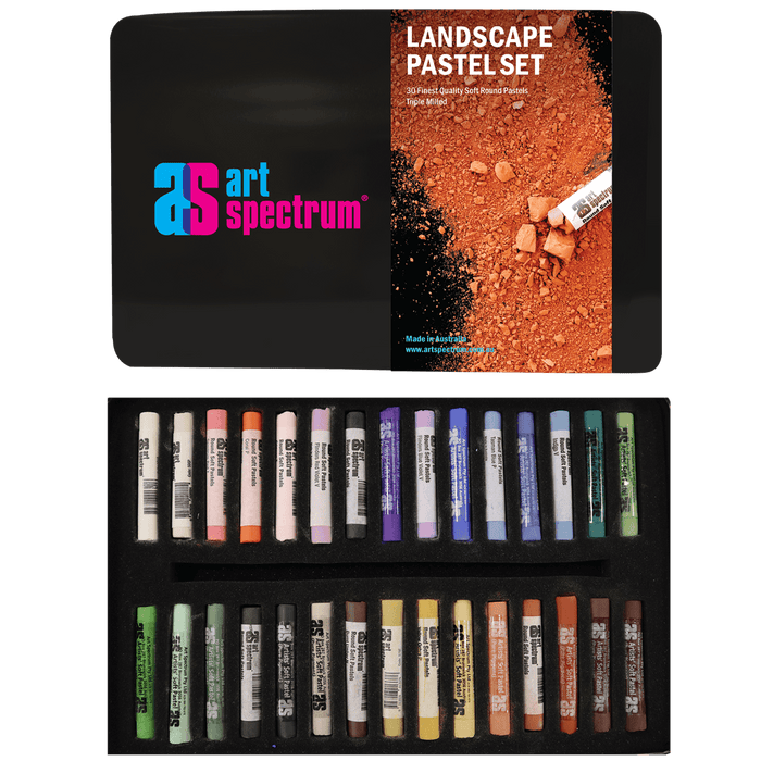 Art Spectrum Soft Pastels 30 Set Landscape