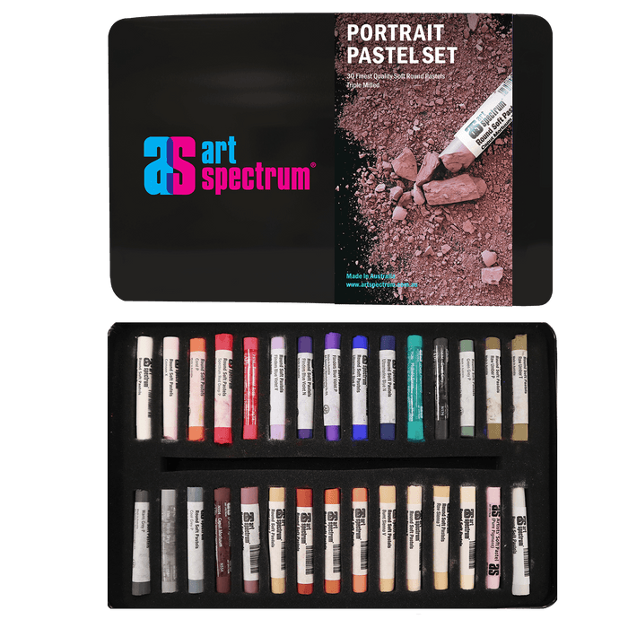 Art Spectrum Soft Pastels 30 Set Portrait