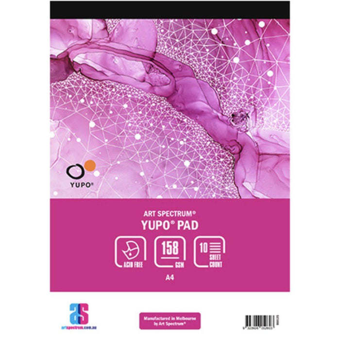 ART SPECTRUM PAPER ART SPECTRUM A4 (210x297mm) 158gsm Art Spectrum Yupo Pads