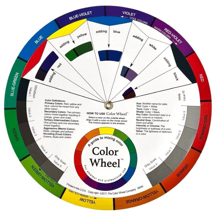 COLOUR WHEEL CO Artists Colour Wheel