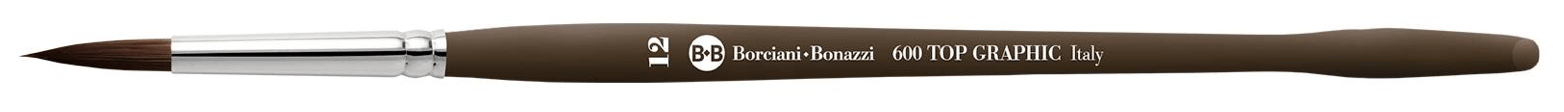 BORCIANI E BONAZZI BORCIANI E BONAZZI Borciani e Bonazzi 600 Top Graphic Synthetic Brush