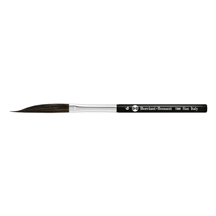 BORCIANI E BONAZZI BORCIANI E BONAZZI 6 (44x7mm) Borciani e Bonazzi 780 Pinstriping Flat Sword Brush Short Handle