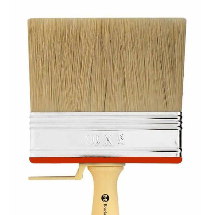 Borciani e Bonazzi 185 Series Black Paint Block Brush