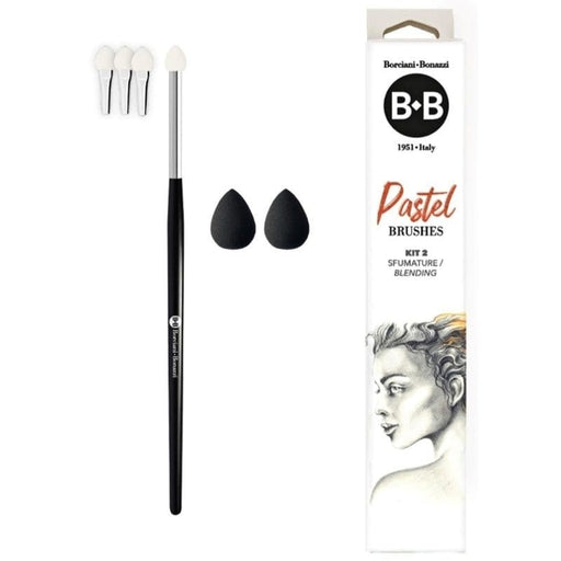 Borciani e Bonazzi Pastel Brushes Kit 2 - Blending - The Sydney Art Store