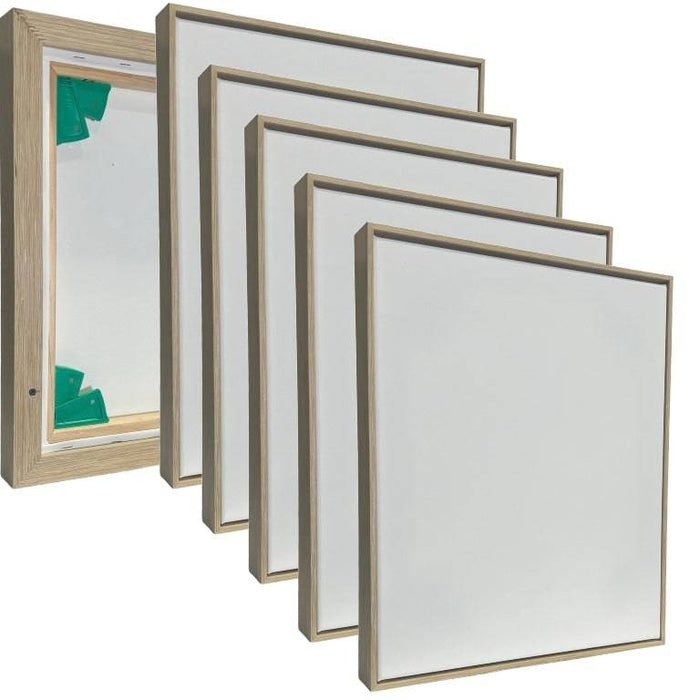 5 Pack Float Frames Gove Camel + Artist Custom Canvas