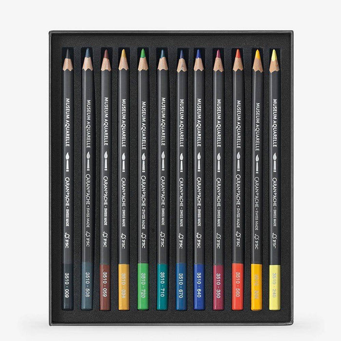 Caran D’Ache Museum Aquarelle 12 Sets