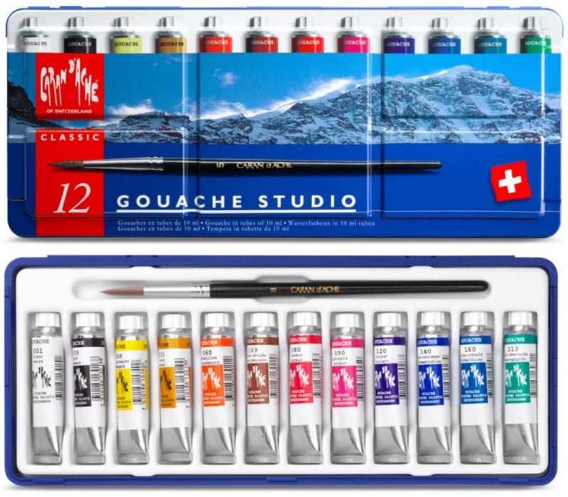 CARAN D’ACHE CARAN D’ACHE 12 Set Caran D’Ache Gouache Sets