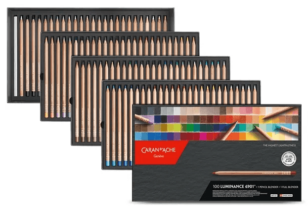 CARAN D’ACHE CARAN D’ACHE Set 100 Caran D’Ache Luminance 6901 Sets