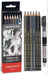 CARAN D’ACHE CARAN D’ACHE Caran D’Ache Technalo Set 6 Water-Soluble Graphite Pencils