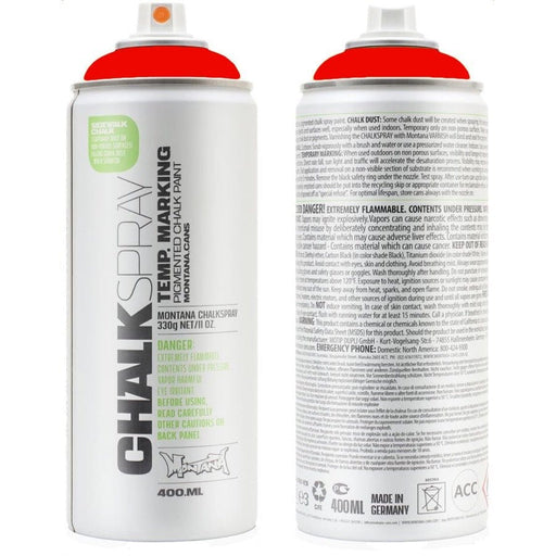 MONTANA MONTANA CH3000 Montana Cans Chalk Spray Red 400ml