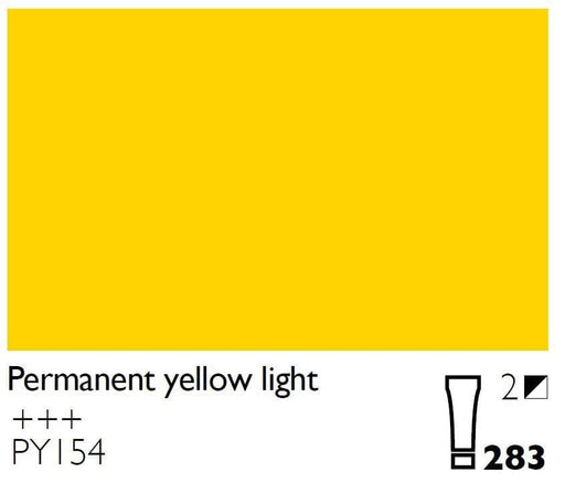 283 Permanent Yellow Light Cobra Oils - The Sydney Art Store