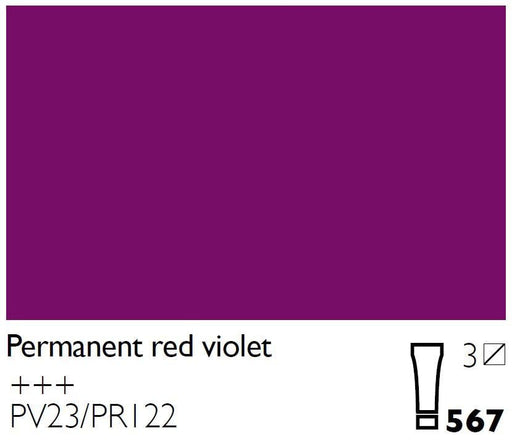 567 Permanent Red Violet Cobra Oils - The Sydney Art Store