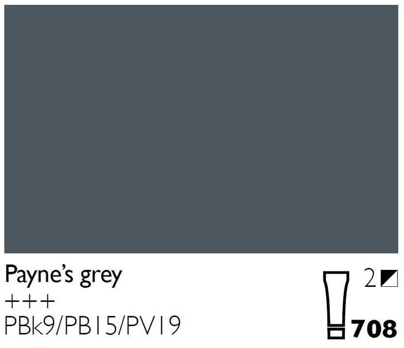 708 Paynes Grey Cobra Oils - The Sydney Art Store